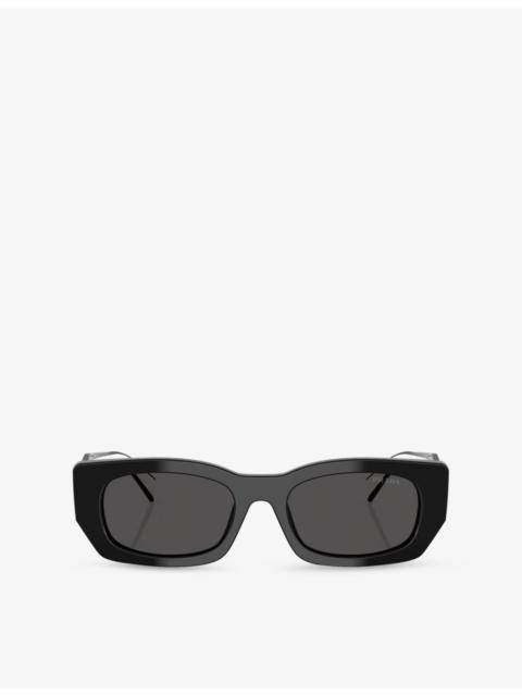 PR B05S Pillow-Frame Acetate Sunglasses