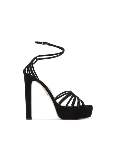 Sweetheart platform sandals