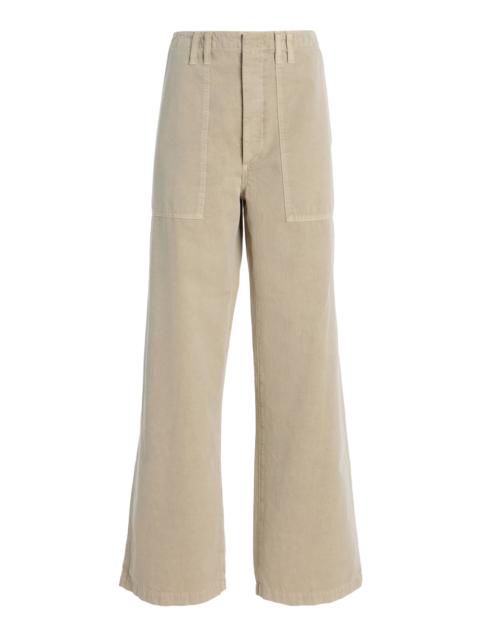 Yuna Twill Utility Pants ivory