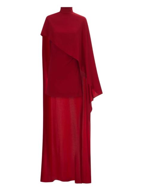 Carrington cape mini dress