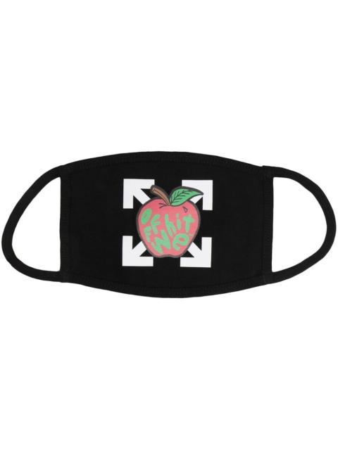 OFF-WHITE Apple Arrow Face Mask Black