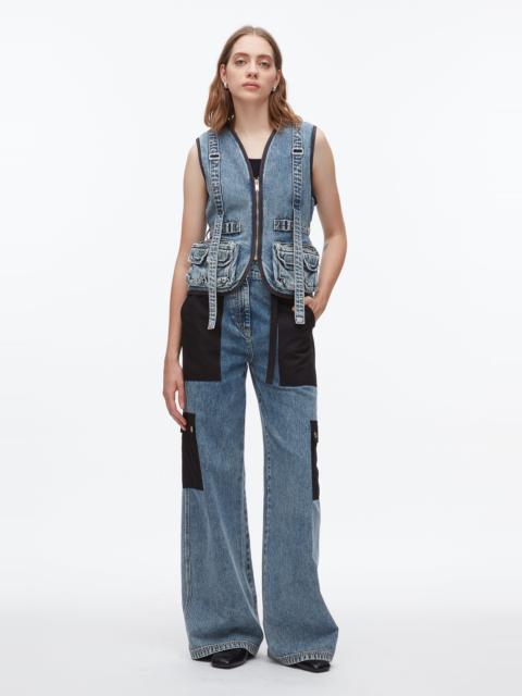 Denim Field Vest
