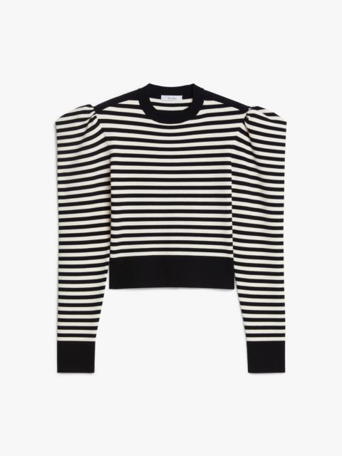 VOLPINO Striped viscose jumper