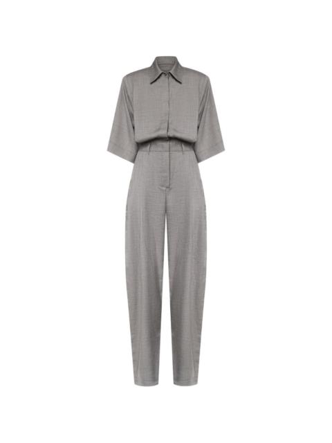 short-sleeve jumpsuit