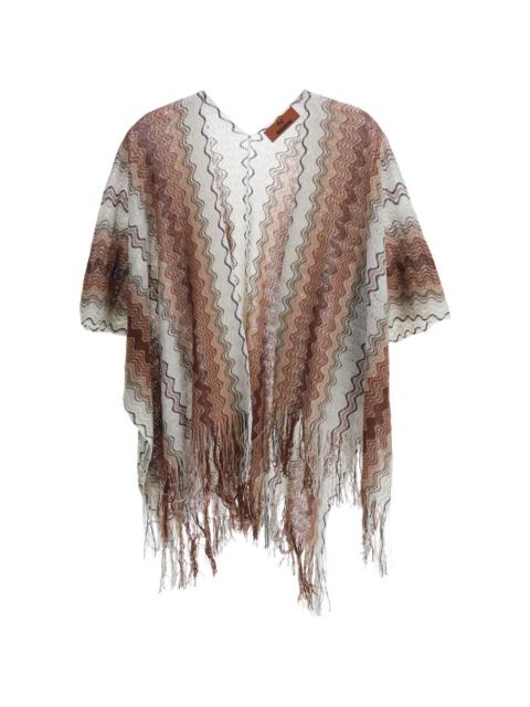 fringed poncho