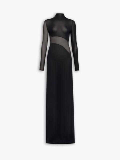 SILK KNIT CUT OUT DRESS