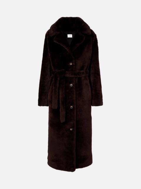Shearling coat