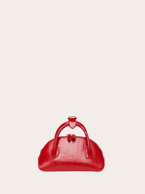 EW DOME CLUTCH RED GLOSSY