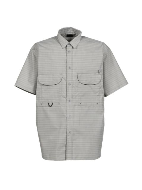 TECH FISHING SHIRT S/S SUMMER PLAID / LT.GRY