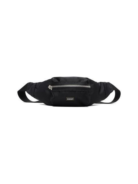 Black Pocket Belt Bag