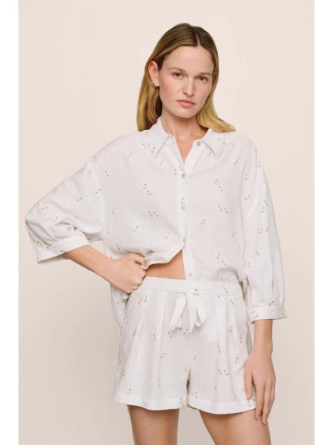 Linen Blend Relaxed Short