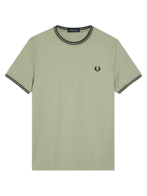 Fred Perry Embroidered Logo Cotton T-shirt