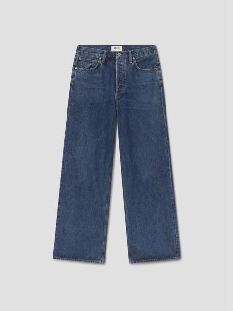 DAME HIGH RISE WIDE LEG NO CUFF PETITE IN ENAMOUR