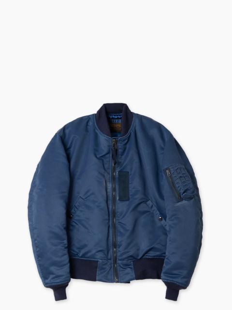 STUDIO D'ARTISAN 4623 INDIGO-DYED MA-1