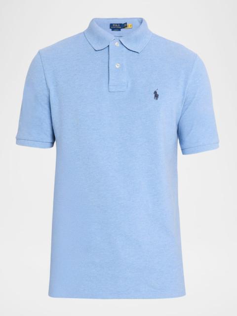 Men's Classic Fit Mesh Polo Shirt