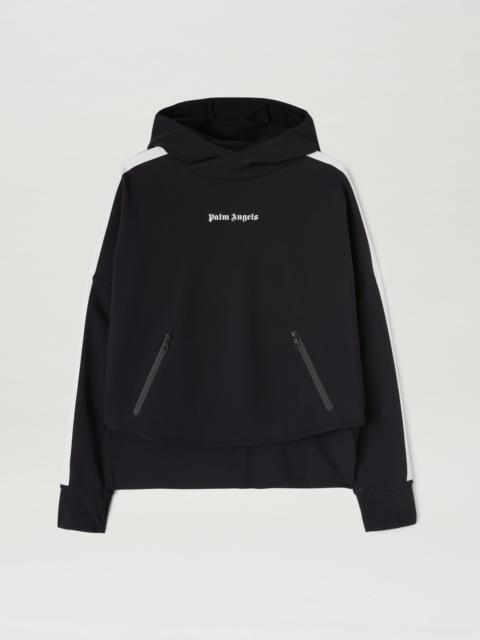 logo-print hoodie