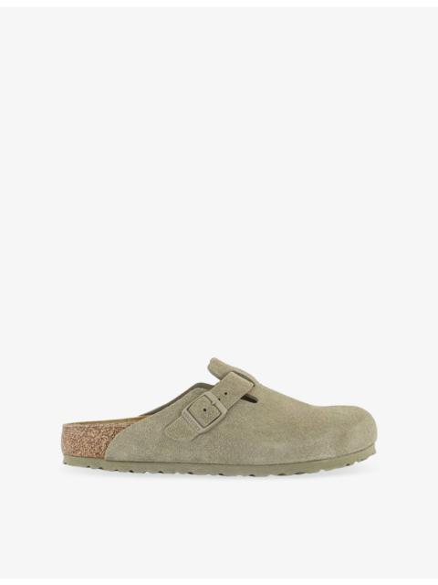 Boston Suede Clogs