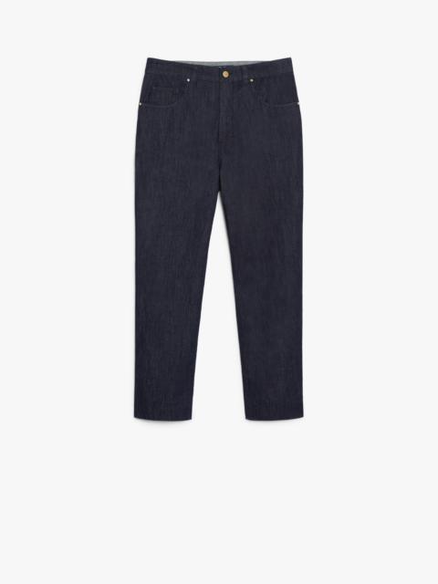 TERRA Indigo denim trousers