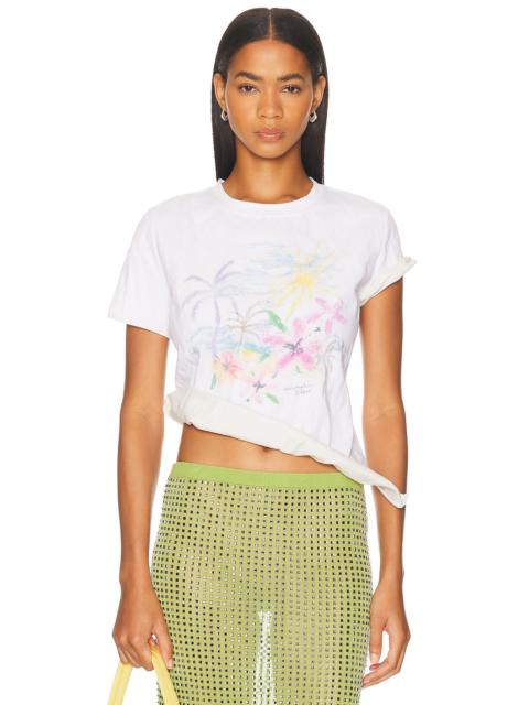 Hibiscus Crushed Tee