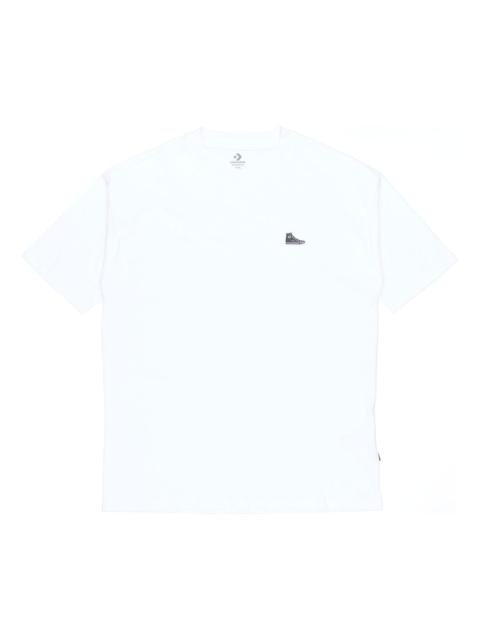 Men's Converse SS22 Classic Chuck Printing Short Sleeve White 10020931-A01