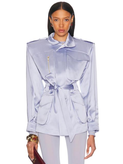 Satin Tailoring Jacket
