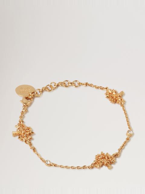 Mulberry Tree Charm Bracelet
Gold Plated Brass