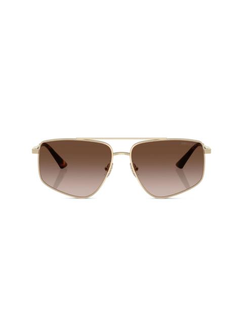 square-frame sunglasses