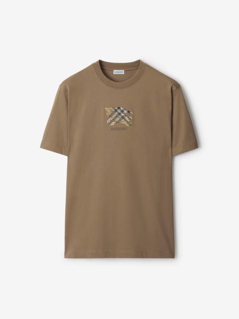 EKD Check Cotton T-shirt