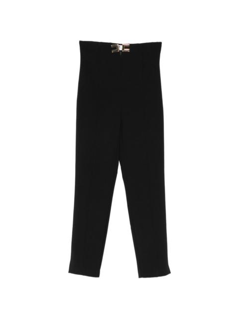 logo-detail tailored trousers