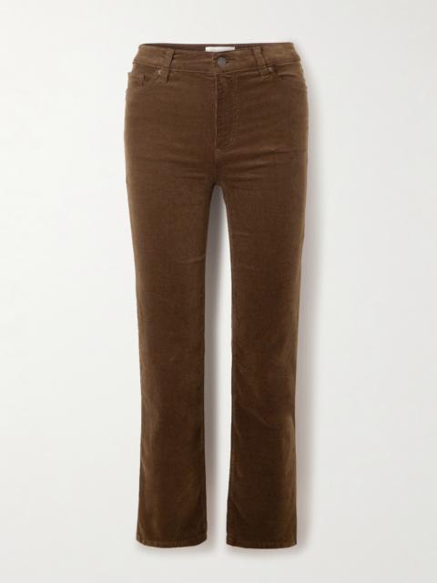 Cotton-blend Corduroy Flared Pants