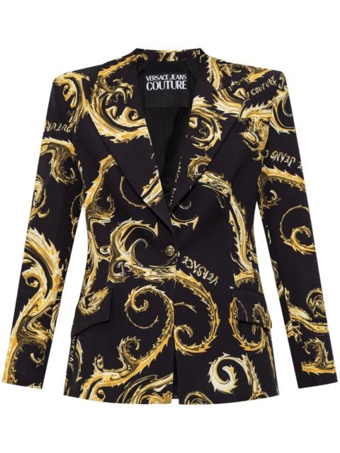 Barocco-print blazer
