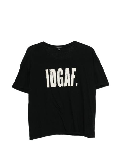 graphic-print T-shirt