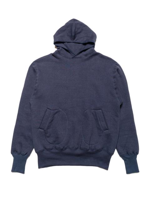 Lot. JG-CS12 The Knockout Hoodie Plain Navy