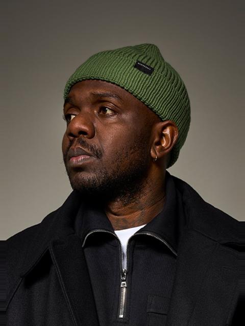 Unisex Merino Wool Watch Cap Green