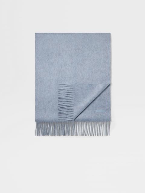 LIGHT BLUE OASI CASHMERE SCARF