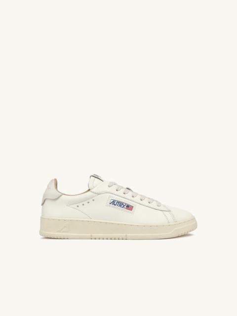 DALLAS LOW SNEAKERS IN WHITE LEATHER