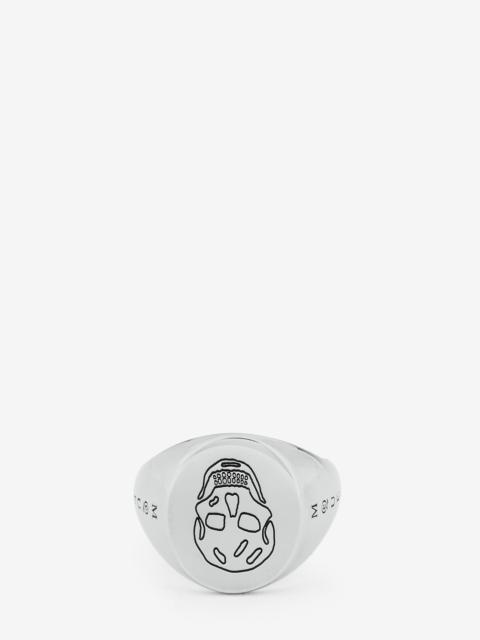 Skull Signet Ring