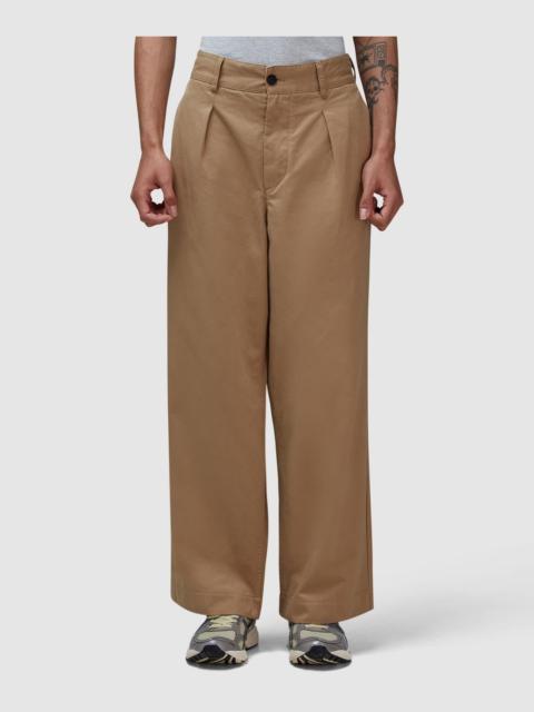 Single pleat baggy pant