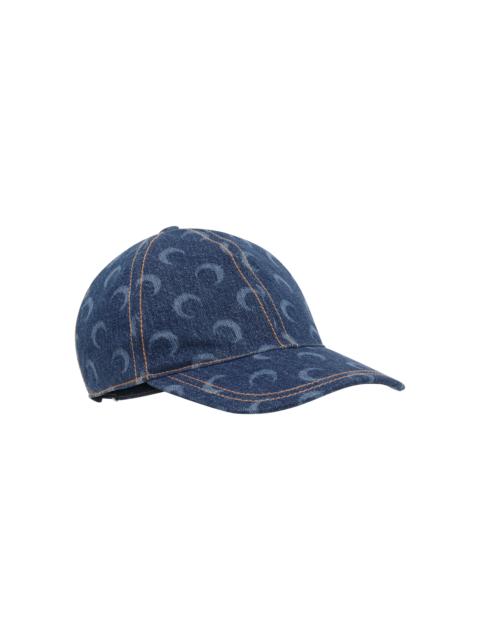 Moon Laser Denim Baseball Cap