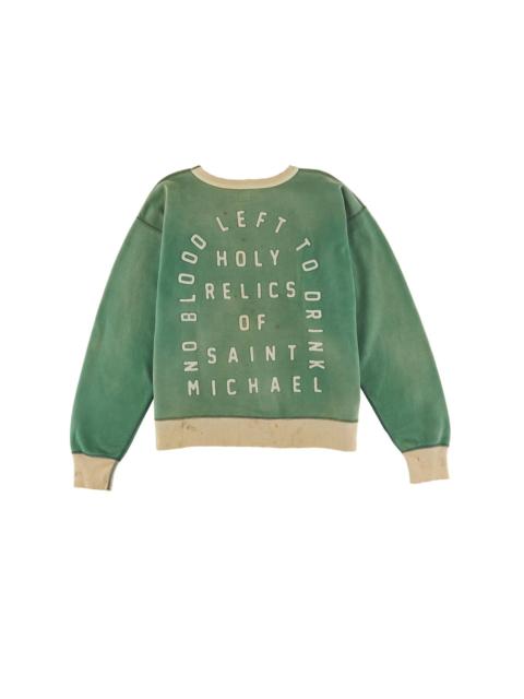 Saint Mxxxxxx No Blood Left Sweatshirt Green