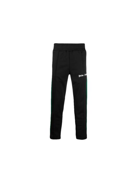 Palm Angels Side Stripe Track Slim Fit Pants Black/Red/Green