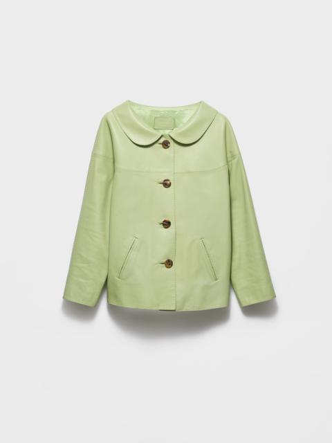 Nappa leather jacket