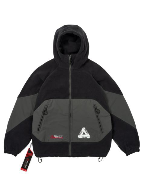 PALACE POLARTEC 200 JACKET BLACK - 1jtd7du0himf | REVERSIBLE
