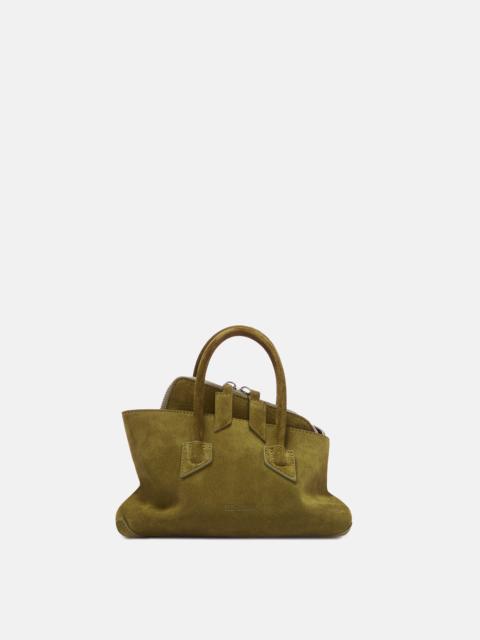 ''LA PASSEGGIATA MINI'' KHAKI TOP HANDLE