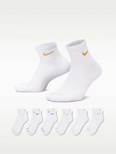 Nike Everyday Plus Cushioned Training Ankle Socks (6 Pairs)