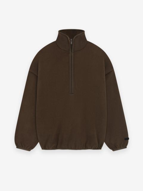 Brushed Half Zip Pullover