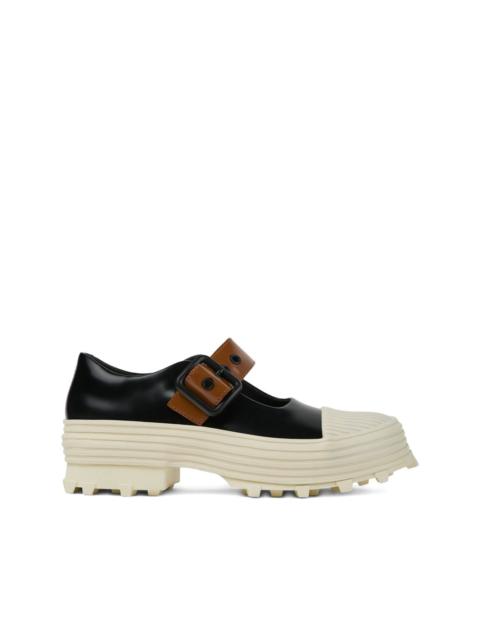 Traktori buckle-strap platform loafers