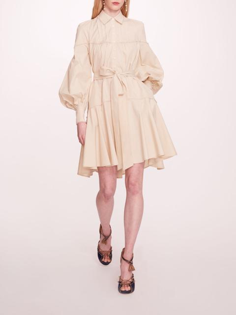 POPLIN MINI SHIRT DRESS