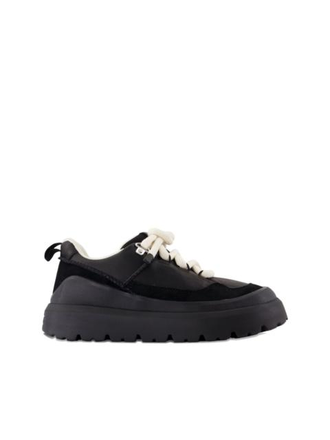 Heritage Utility leather lace-up sneakers