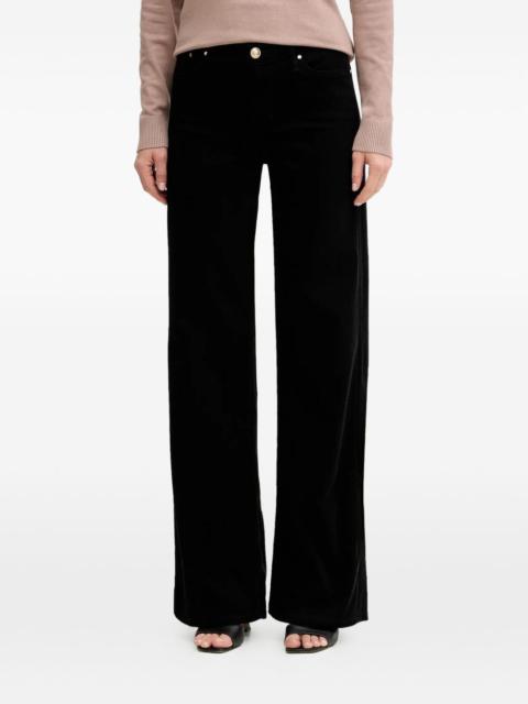 Palazzo logo pocket jeans